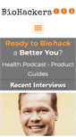Mobile Screenshot of biohackerslab.com